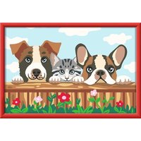 RAVENSBURGER 23855 CreArt Hunde und Katze von RAVENSBURGER CreArt