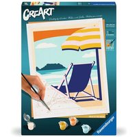 RAVENSBURGER 23897 CreArt - Malen nach Zahlen - Relaxen am Strand von RAVENSBURGER CreArt