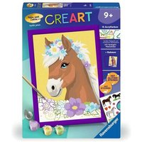 RAVENSBURGER 23999 CreArt Kinder Pferd mit Blumen von RAVENSBURGER CreArt