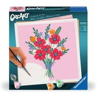 RAVENSBURGER 25519 CreArt Mohnblumenstrauß von RAVENSBURGER CreArt