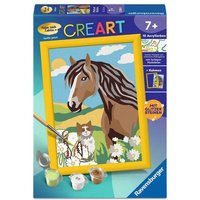 RAVENSBURGER 25886 CreArt Kinder Pferd und Kätzchen RAVENSBURGER 25886 CreArt Kinder Pferd und Kätzchen von RAVENSBURGER CreArt
