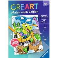 RAVENSBURGER 48859CreArt Zauberpapier: Dinos auf der Baustelle von RAVENSBURGER CreArt