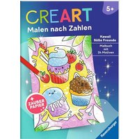 RAVENSBURGER 48876 CreArt Zauberpapier: Kawaii Süße Freunde von RAVENSBURGER CreArt