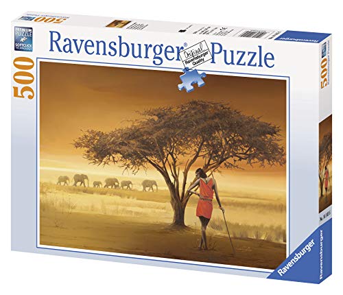 Ravensburger 14145 - Afrikanische Massai - 500 Teile Puzzle von Ravensburger