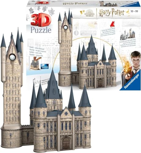 Ravensburger 3D Puzzle 11277 - Harry Potter Hogwarts Schloss - Astronomieturm - 615 Teile - Für alle Harry Potter Fans ab 10 Jahren von Ravensburger