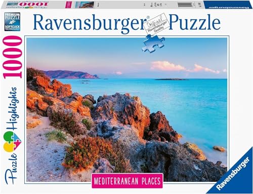 Ravensburger Puzzle 14980 - Mediterranean Places Greece - 1000 Teile Puzzle für Erwachsene und Kinder ab 14 Jahren, Puzzle mit Motiv aus Griechenland von Ravensburger