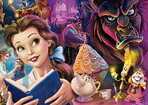 Ravensburger Puzzle 16486 - Belle, die Disney Prinzessin - 1000 Teile Disney Puzzle für Erwachsene und Kinder ab 14 Jahren von Ravensburger