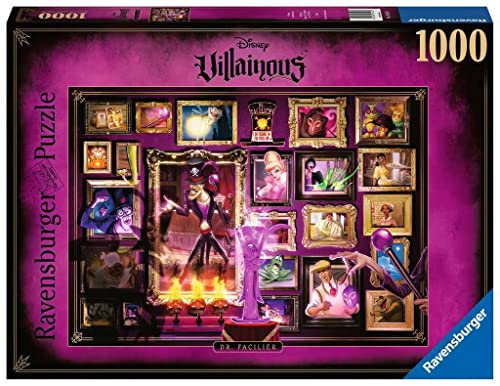 Ravensburger Puzzle 16523 - Villainous: Dr. Facilier - 1000 Teile Disney Puzzle für Erwachsene und Kinder ab 14 Jahren von Ravensburger