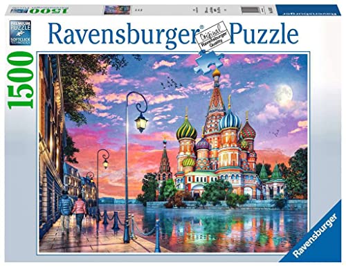 RAVENSBURGER PUZZLE PUZZLE Puzzle 16597 Moscow 16597-Moscow-1500 Teile, Mehrfarbig von Ravensburger