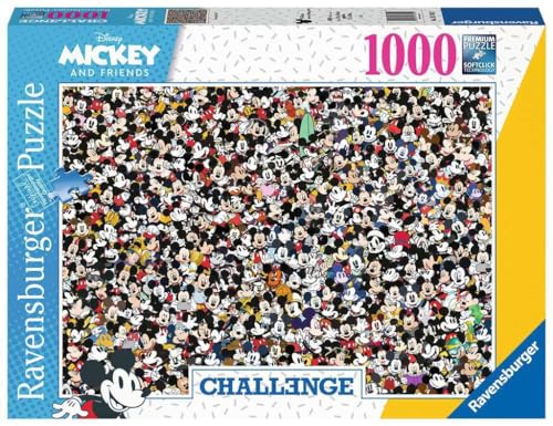 Ravensburger Puzzle 16744 - Mickey Challenge - 1000 Teile Disney Puzzle für Erwachsene und Kinder ab 14 Jahren von Ravensburger