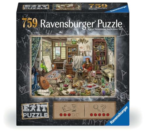 Ravensburger EXIT Puzzle 16782 Das Künstleratelier 759 Teile von Ravensburger