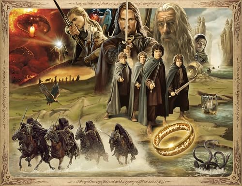 Ravensburger Puzzle 16927 - LOTR: The Fellowship of The Ring - 2000 Teile Herr der Ringe Puzzle für Erwachsene und Kinder ab 14 Jahren von Ravensburger