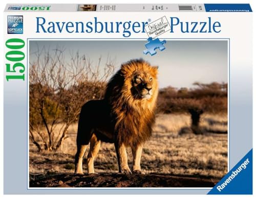 Ravensburger Puzzle 17107 Der Löwe. Der König der Tiere 1500 Teile Puzzle von Ravensburger