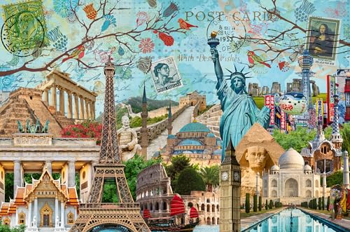 Ravensburger Puzzle 17118 - Big City Collage - 5000 Teile Puzzle für Kinder und Erwachsene ab 14 Jahren von Ravensburger