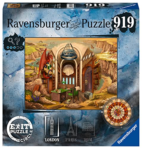 Ravensburger EXIT Puzzle 17305 - EXIT The Circle in London - Escape Room Puzzle mit 919 Teilen, für Einsteiger und Fortgeschrittene, ab 14 Jahren von Ravensburger