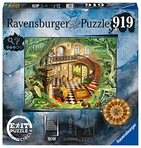 Ravensburger EXIT Puzzle 17306 - EXIT The Circle in Rom - Escape Room Puzzle mit 919 Teilen, für Einsteiger und Fortgeschrittene, ab 14 Jahren von Ravensburger