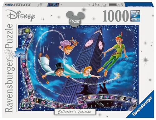 Ravensburger Puzzle 19743 - Peter Pan - 1000 Teile Disney Puzzle für Erwachsene und Kinder ab 14 Jahren von Ravensburger