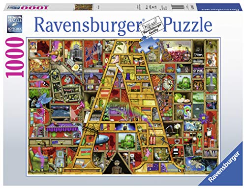 Ravensburger Puzzle 19891 - Awsome Alphabet A - 1000 Teile Puzzle für Erwachsene und Kinder ab 14 Jahren, Motiv von Colin Thompson von Ravensburger