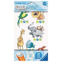 RAVENSBURGER 000908 tiptoi® CREATE Sticker Lustige Tiere von RAVENSBURGER TIPTOI