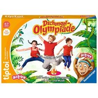 RAVENSBURGER 00129 tiptoi® Lernspiel - ACTIVE Dschungel-Olympiade von RAVENSBURGER TIPTOI