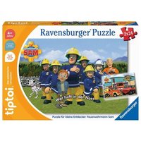 RAVENSBURGER 00139 tiptoi® Kinderpuzzle 2 x 24 Teile Puzzle für kleine Entdecker: Feuerwehrmann Sam von RAVENSBURGER TIPTOI