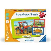 RAVENSBURGER 00227 tiptoi® Kinderpuzzle 3x6 Teile - 3 erste Puzzles: Fahrzeuge von RAVENSBURGER TIPTOI