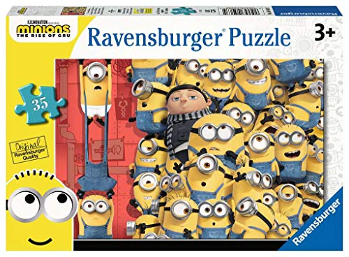 Ravensburger 5063 Minions 2 The Rise of Gru 35-teiliges Puzzle für Kinder ab 3 Jahren, Mehrfarbig von Ravensburger