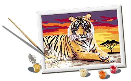 Ravensburger - CreArt Serie D-Tiger Kreativspiel, Mehrfarbig, 28937 0 von Ravensburger