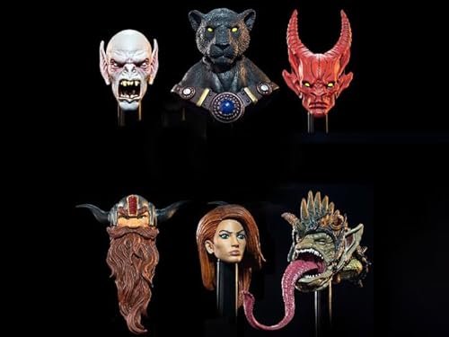 RAYGE3LOV Mythic Legions: All-Stars Heads Pack 1 von RAYGE3LOV