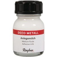 RAYHER 2173000 Deco-Metall-Anlegemilch, Flasche 25ml von RAYHER®