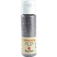 RAYHER 28000610 Embossing-Puder, brillant silber, deckend, 20 ml Flasche von RAYHER®