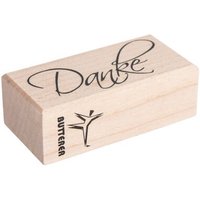 RAYHER 28440000 H.- Stempel "Danke", 3x6cm, Art.13181 von RAYHER®