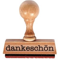 RAYHER 29097000 Statement-Stempel "Dankeschön", 1x6cm von RAYHER®