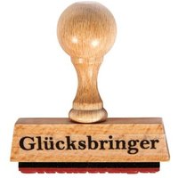 RAYHER 29098000 Statement-Stempel "Glücksbringer", 1x6cm von RAYHER®