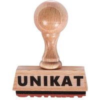 RAYHER 29102000 Statement-Stempel "Unikat", 1x5cm von RAYHER®