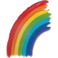 RAYHER 31620990 Wachsmotiv: Regenbogen, regenbogen, 4,5x6,5cm, 1Stück von RAYHER®
