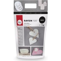 RAYHER 3410302 Gießpulver "Raysin" 100, weiß, Beutel 1 kg von RAYHER®