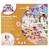 RAYHER 34158000 Fimo kids Create&Play: Princess Birthday, 8 x 42 g, Box von RAYHER®