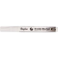 RAYHER 38830102 Kreide-Marker, weiß, Keilspitze 2-6 mm von RAYHER®