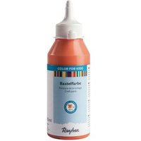 RAYHER 38957284 Kinder-Bastelfarbe, kardinalrot, Flasche 250ml von RAYHER®