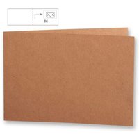 RAYHER 73168521 Karte B6, querformat,kraft,FSC Rec.Cred, kraft, 336x116mm, 220g/m2 von RAYHER®