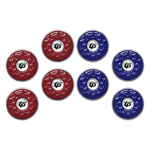 Shuffleboard Puck,(Dia.53mm 2-1/8'') Mini Shuffleboard Pucks Set, 8Pcs Shuffleboard Pucks Equipment for Family Fun Home Game von RAYNA GAMES