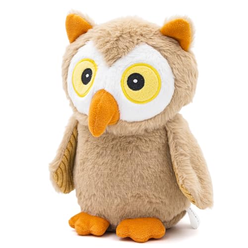 RBSFL Eule Plüschtier, Weiche Eule Kuscheltier, Eule Stofftier zum Kuscheln, Owl Plüsch Geschenk für Kinder, Familie, Freunde (23cm - Braune Eule) von RBSFL