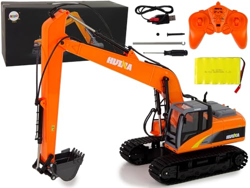 RC Bagger Huina 1551 ferngesteuert 2.4GHz LED-Leuchten 15 Funktionen von RC Toys Pleyer