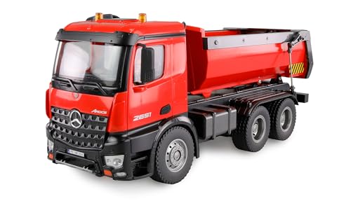 RC LKW 1573 Rc Dump Truck 1:14 LKW 10 Kanal Kipplader 1573 von RC Toys Pleyer