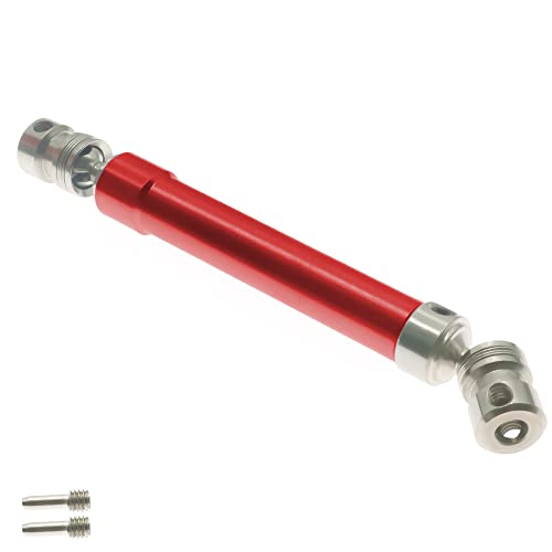 FTX Outlaw Rear Central CVD Shaft Half Steel Cup for RC 1/10 VRX Octane VETTA Karoo upgrades parts (Rot) von RCAWD