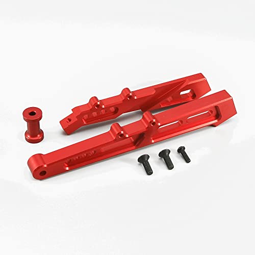 RCAWD ARA320511 Halterungs-Set für 1/7 Arrma Felony Infraktion Limitless 6S, verbessertes Teil, 4 Stück/Set (rot von RCAWD