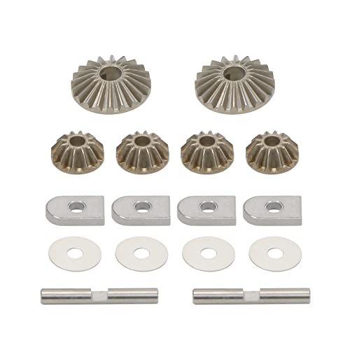 RCAWD Differential Diff Gear Set Upgrades für ARRMA 6S, 1/7 Felony Fireteam Infraktion Limitless Mojave 6S, 1/8 Kraton Notorious Outcast Talion Typhon 6S Upgrades Teile (schwarz) #AR310436#ARAC4010 von RCAWD