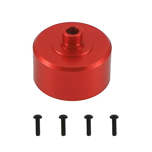 RCAWD Differential Fall Set für Arrma 1/7 1/8 Serie Autos Hopups, Upgrade-Teile (rot) von RCAWD