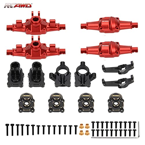 RCWAD Portalgehäuse, Achsengehäuse, C-Nabenträger für FMS Fcx24 1-24 Crawlers von RCAWD
